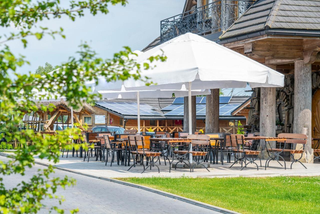Labedz Hotel Karczma Iława Eksteriør billede